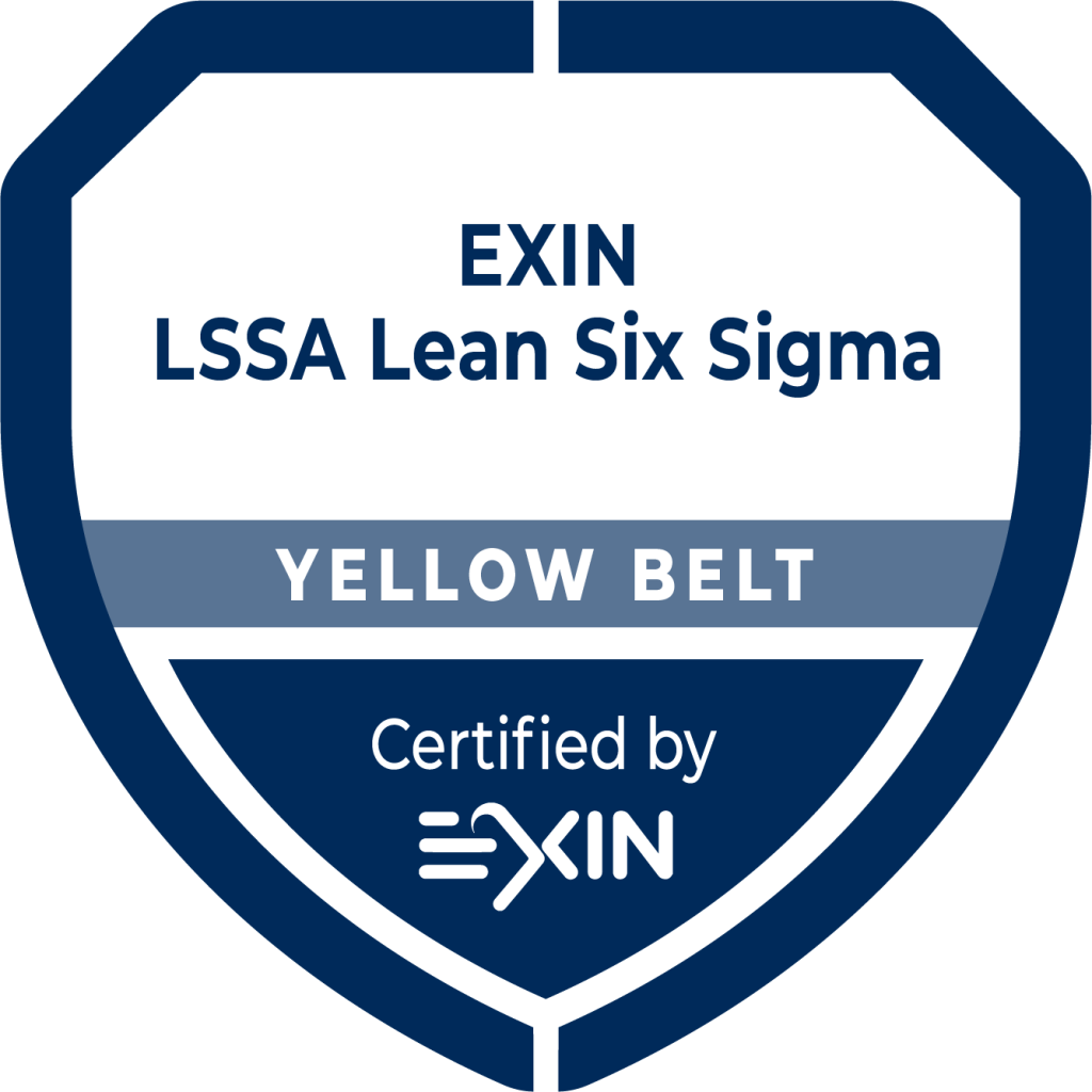 Certified EXIN LSSA Yellow Belt 1024x1024