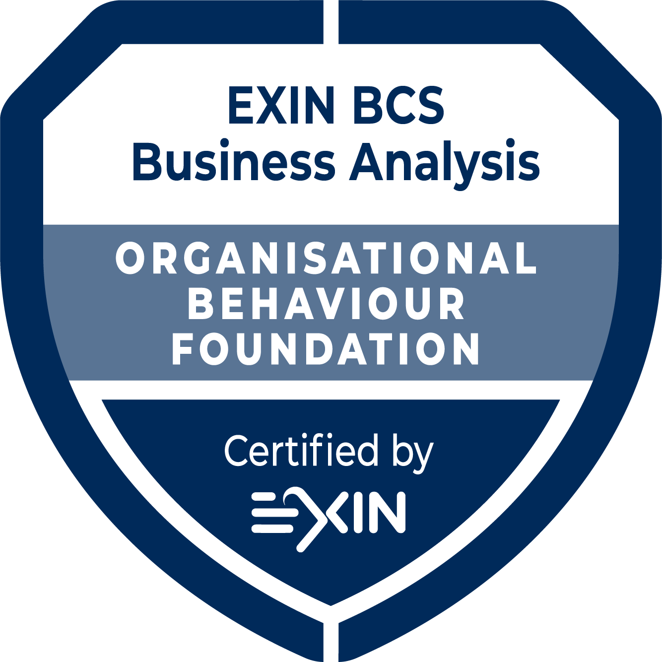 EXIN Badge Module Business Analysis Org Behavior Foundation