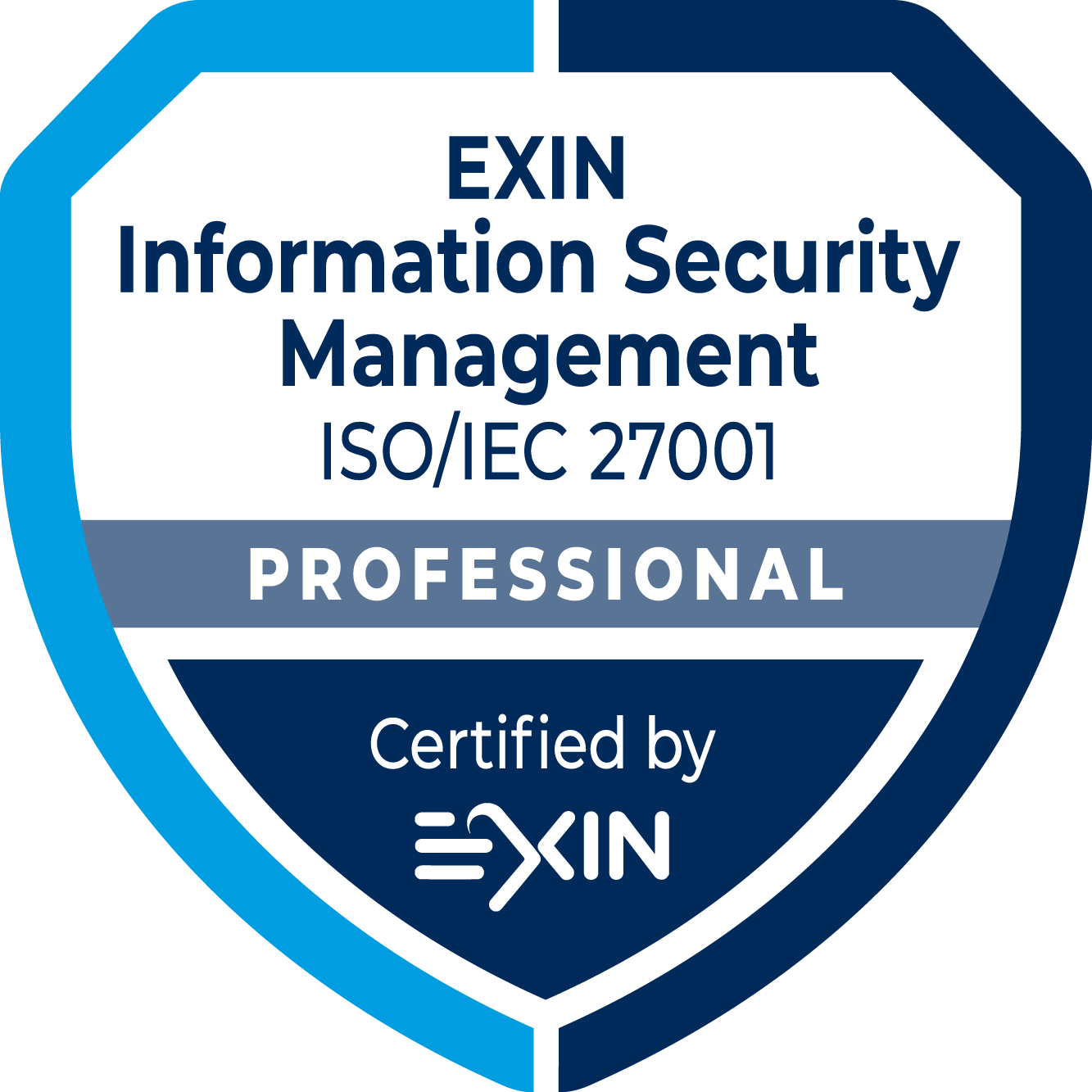 EXIN Badge ModuleProfessional InformationSM ISO